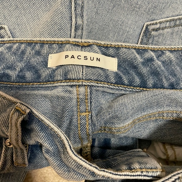 pacsun light wash mom jeans - Picture 2 of 2